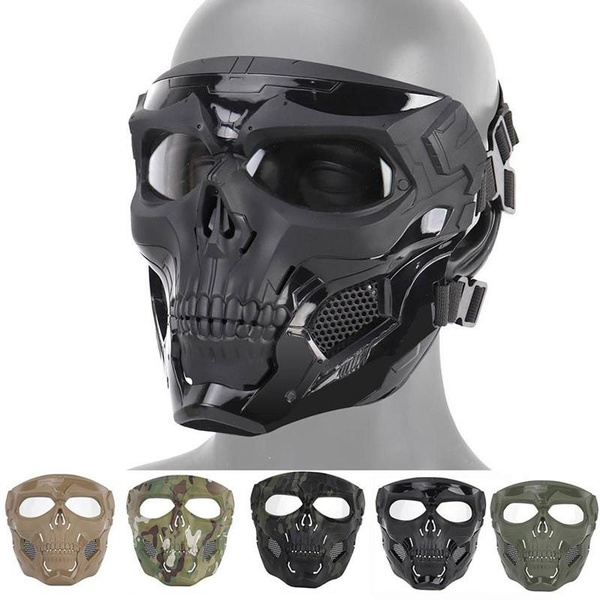 motorcycle hard face mask