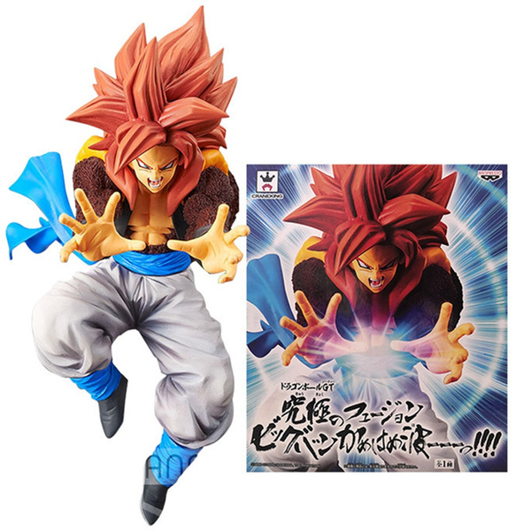 Bonecos Dragon Ball GT - Goku + Vegeta + Gogeta Super Sayajin 4 SSJ4 Super  Battle Collection Bootleg Articulado - Brinquedos