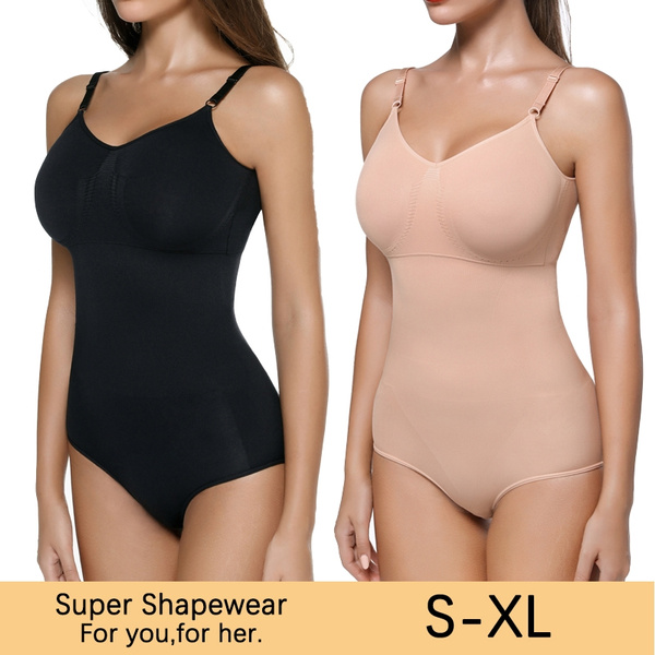 Women Full Body Shaper Shapewear Seamless Firm Slimming Tummy Control  Bodysuit