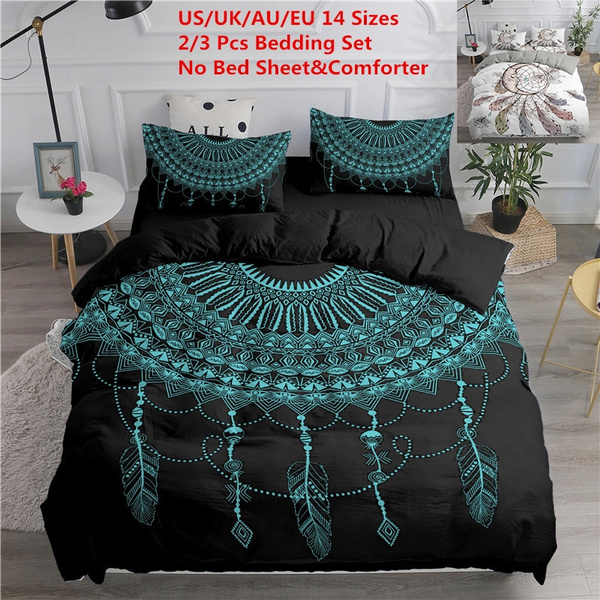 turquoise single bed set