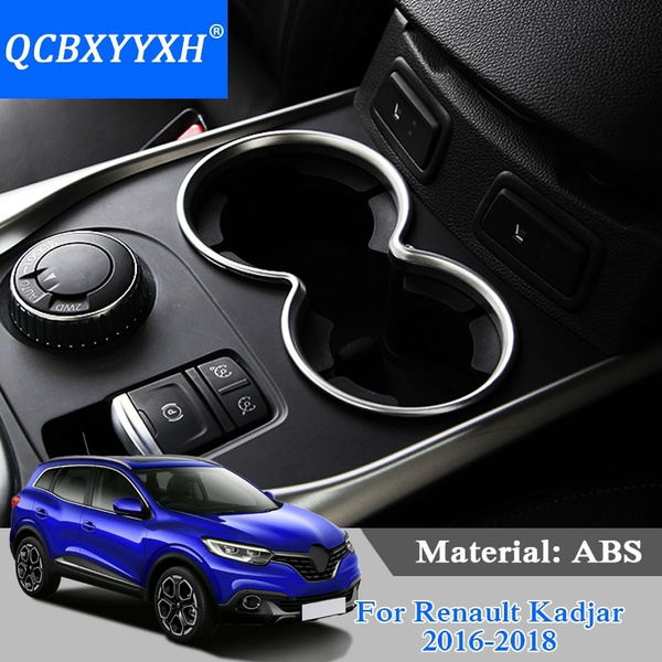 Banyan hebben zich vergist blaas gat QCBXYYXH Auto Styling Voor Renault Kadjar 2016-2020 Bekerhouder Sequin  Interieur decoratief frame Cover Interne Accessoires | Wish