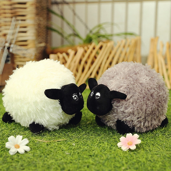 1 Piece Cute Lamb Stuffed Soft Plush Toy Sheep Character Baby Birthday Toy  Gift