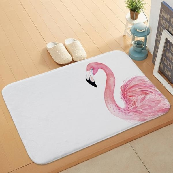 flamingo floor mats