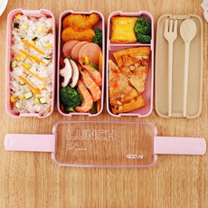 Box, foodstoragecontainer, bento, 3layerlunchbox