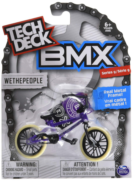 Tech Deck BMX Finger Bike - Wethepeople Purple NEW