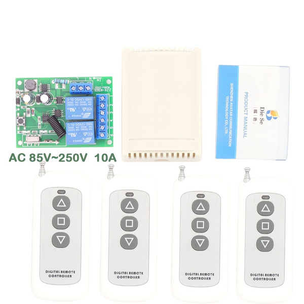 Long Distance Remote-Control Switch Transmitter/Relay Receiver