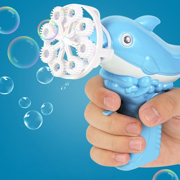 Electric Dolphin Bubble Gun Children Bubble Machine Bubble Toy