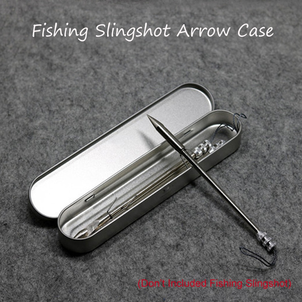 dart Arrow Box Fishing Slingshot Case Catapult  Accommodate 8 PCS Arrow head 