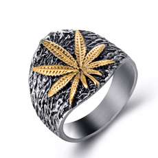 Steel, weedringsfortree, boyfriendgift, gold