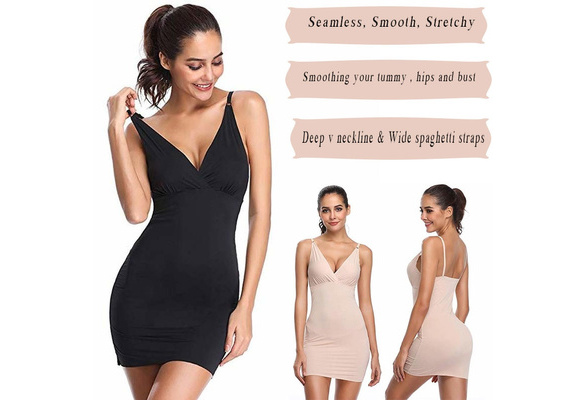 tummy control dress slip