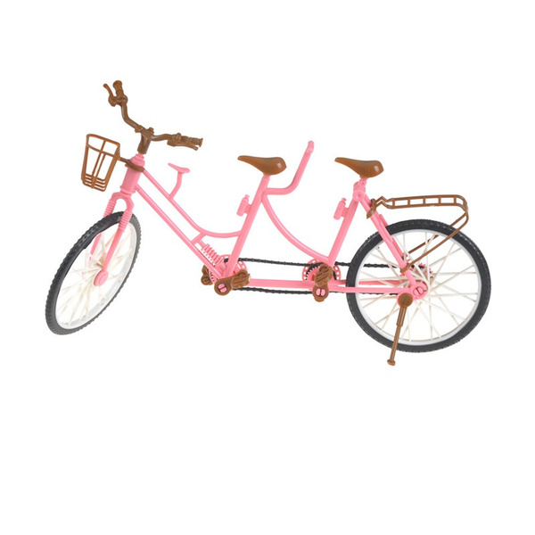 pink tandem bike