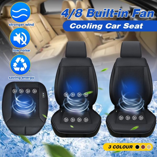 4/8 Fan Cooling Car Seat Cushion Cover Air Ventilated Conditioned Pad 3    ！！ 
