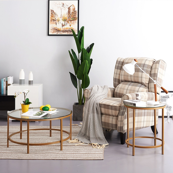 Round Coffee Table Gold Frame With Glass Centre Living Room Furniture New Wish Round Coffee Table Gold Frame With, Large Round Coffee Table Canada
