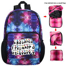 strangerthingsschoolbag, Capacity, women backpack, Bags