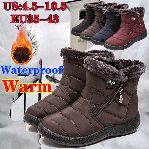waterproof non slip womens boots