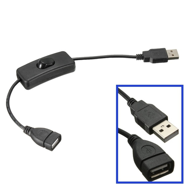 Raspberry Micro Cable ON/OFF Raspberry USB Cable Switch Toggle Power 