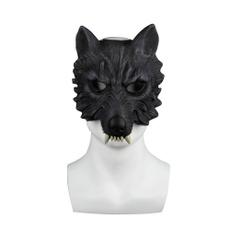 King, partymask, wolfcosplaymask, Halloween