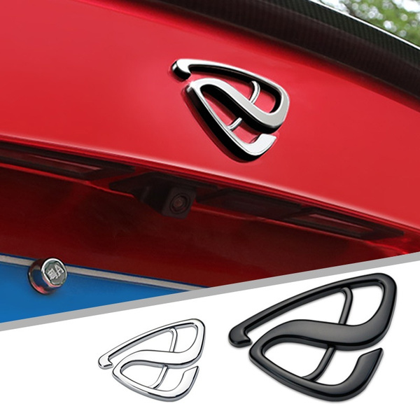 Noizzy® Rotary Engine Symbol Car Auto Emblem Badge Sticker 3D