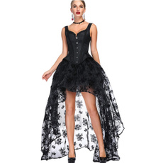 Goth, Cosplay Costume, Dress, Halloween