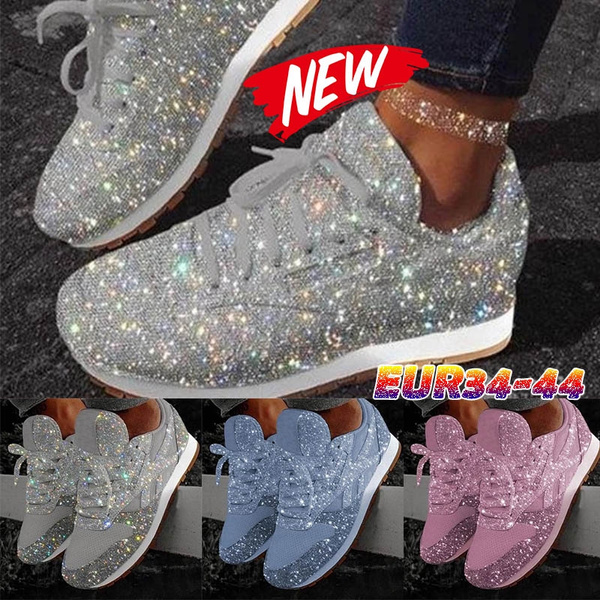 crystal sneakers shoes