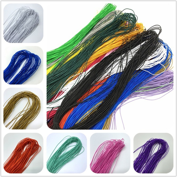 Colorful High-Quality Round Elastic Band Rope Rubber Line DIY Sewing Accessories 