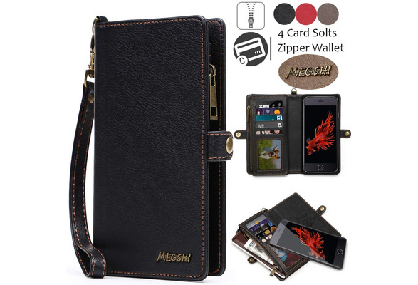 MEGSHI Detachable Magnetic Back Cover Multifunctional Zipper