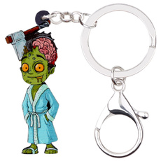 zombiekeychain, halloweengift, Halloween, Bathrobe