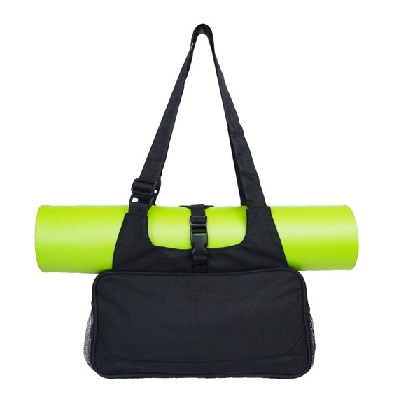 Exercise Yoga Mat Gym Bag w//Cargo Pocket