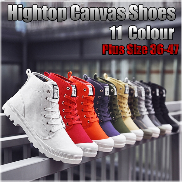 canvas boot shoes