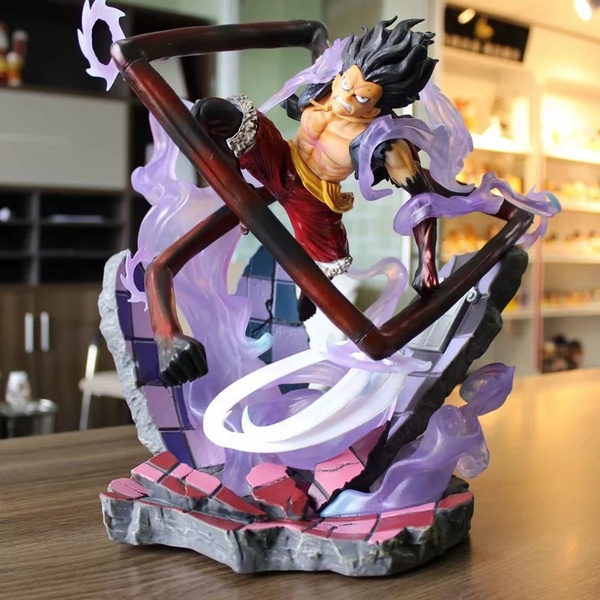 Anime One Piece King Of Artist The Snake Man Luffy Snakeman One Piece Monkey D Luffy Gear 4 Figure Pvc Collectible Model Toy Wish