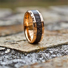 Steel, 8MM, tungstenring, Gifts For Men