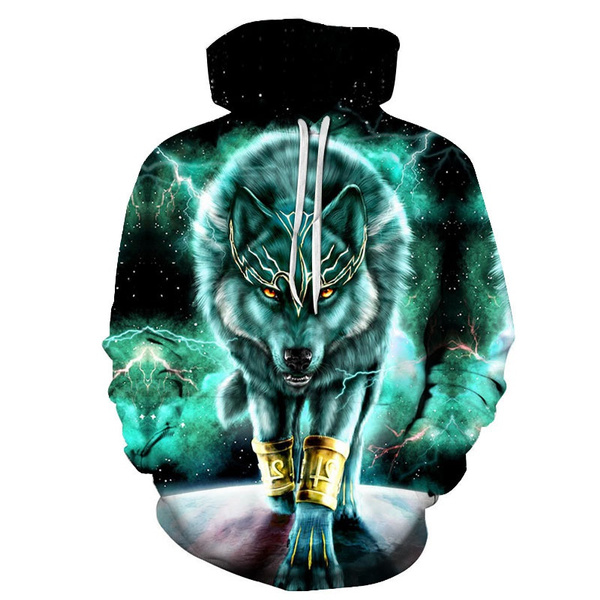 wolf hoodie wish