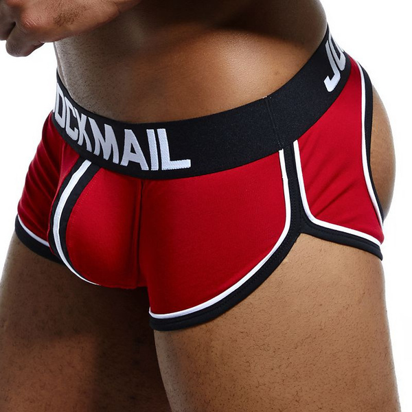 Men's Backless Briefs Underwear Cotton Boxer shorts Boys Pants Flawless  Breathe underpants
