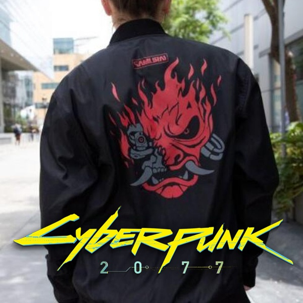 Cyberpunk shop bomber jacket