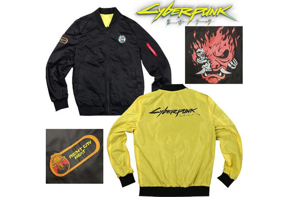 Cyberpunk 2077 Keanu Reeves Samurai Bomber Jacket | Wish