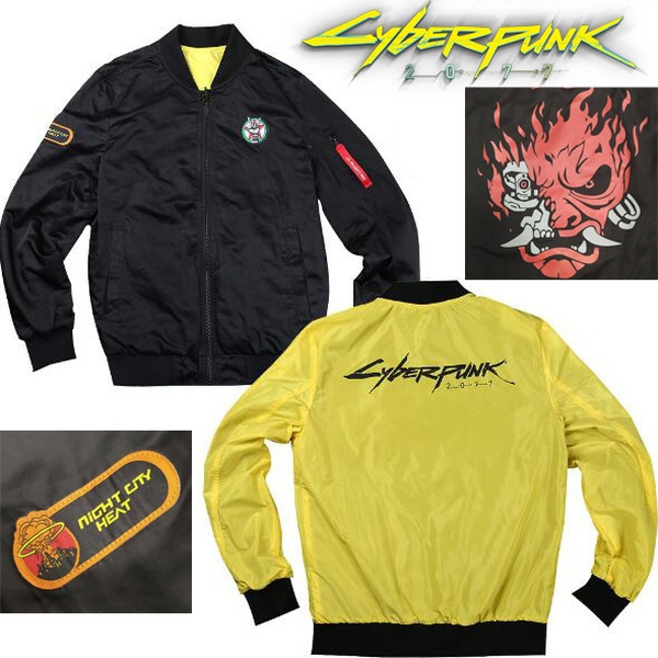 Cyberpunk 2077 Keanu Reeves Samurai Bomber Jacket