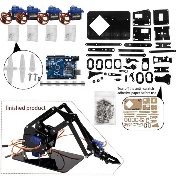 Robotic hand arduino sales kit