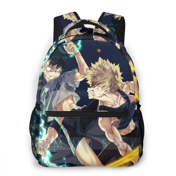 my hero academia drawstring bolsa