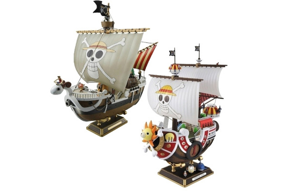 Anime One Piece Going Merry pirate ship assembled model PVC Action