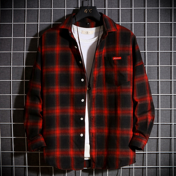 Casual Wild Slim Lapel Shirt 