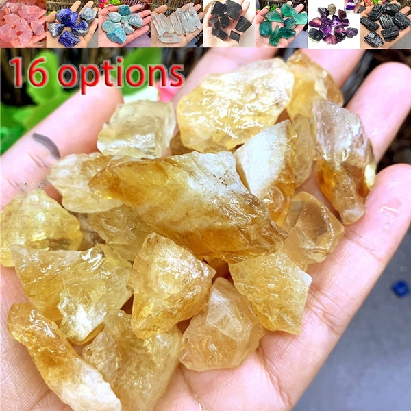 Chakra Crystals And Healing Stones Includes Citrine Yellow Crystal Creastly Quartz Crystals Enhance Your Overall Emotional And Physical Well Being Gemstones Great For Mindfulness Meditation Reiki Gifts Wish