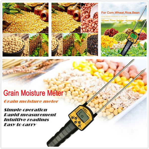 Grain Moisture Meter Digital Moisture Meter Use For Corn,Wheat,Rice,Bean,Wheat 
