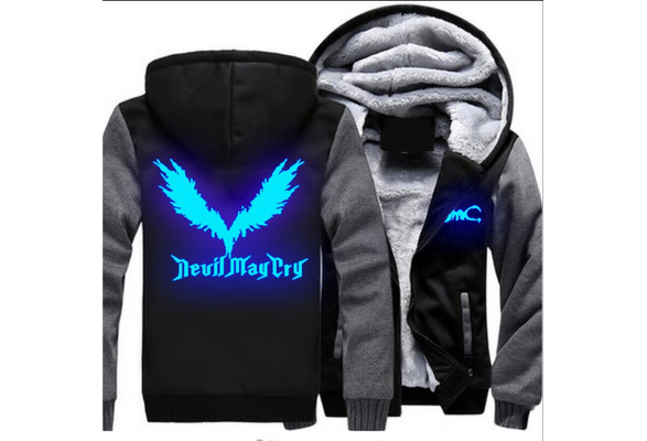 Dante Devil May Cry Cosplay Zip Up Hoodie Jacket - MoveekBuddyShop