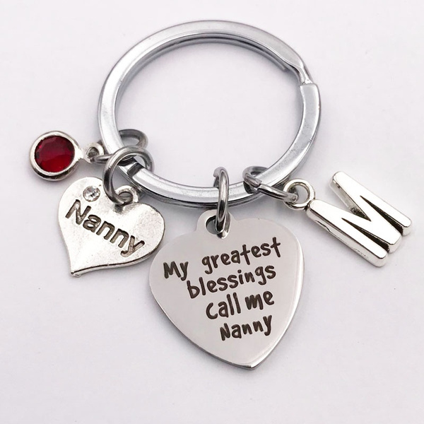 Personalized Grandma Bracelet My Greatest Blessings Call Me