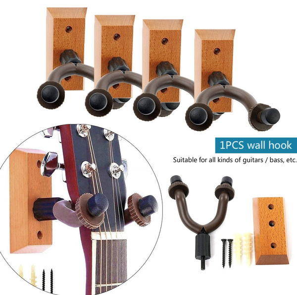 Guitar hooks for online wall