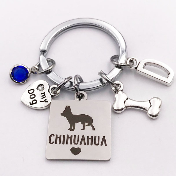 dog man keychain