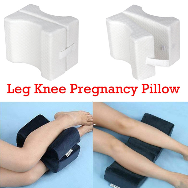 Foldable Memory Bed Foam Knee Pillow Pregnancy Dual Pillow Sciatica Leg Hip  Joint Pain Relief Cushion