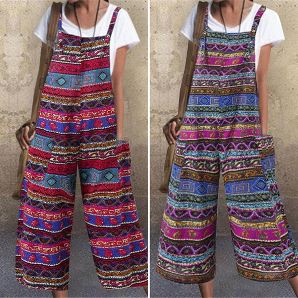 Ethnic Print Boho Style Baggy Pants | Wholesale Boho Clothing