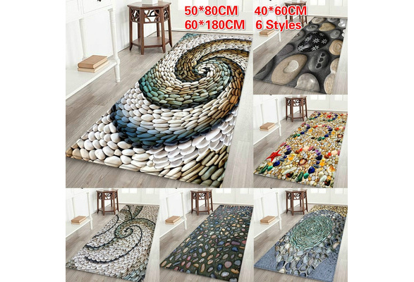 40 60cm 50 80cm 60 180cm Cobblestone Pattern Door Mat Kitchen Non Slip Floor Mats Bathroom Area Rug Carpet 6 Styles Wish