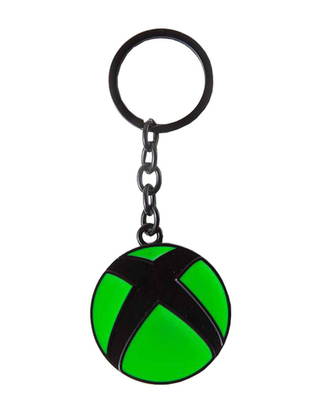 XBOX キーホルダー Xbox Keyring Keychain Classic Controller Logo new Official metal